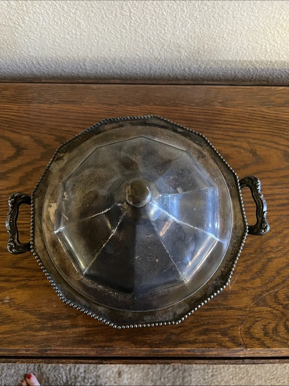 Reed & Barton Covered Serving Tureen No. 710 Silverplate from Approximately 1910